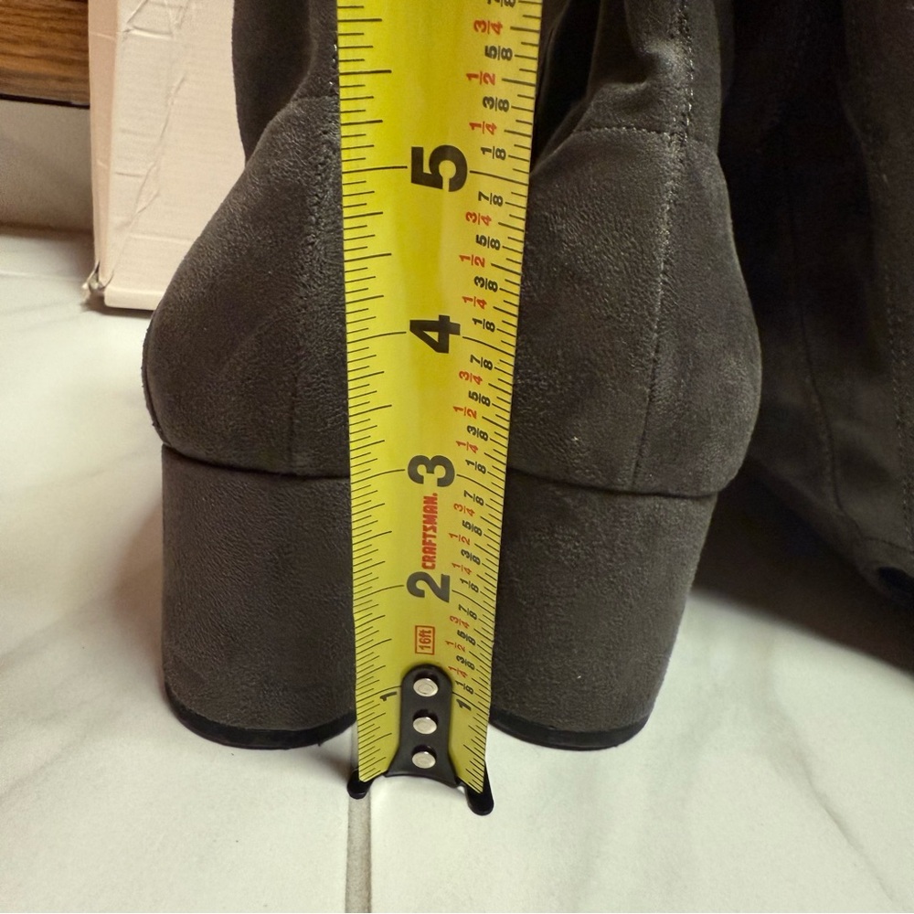 Elegant Over-the-Knee Boots in Dark Gray by Ivanka Trump - Picture 3 of 10